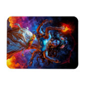 Kali im Tanz Magnet (Horizontal)