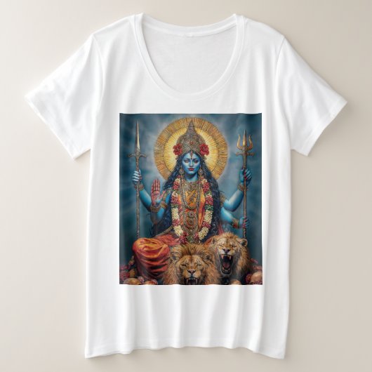 Kali Innerhalb Große Größe T-Shirt (Design vorne)