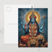 Kali Innerhalb Postkarte (Vorne/Hinten)