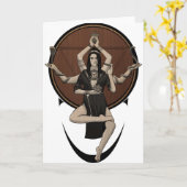 Kali Karte (Gelbe Blume)