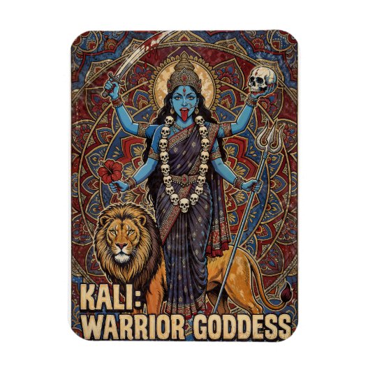 Kali Krieger Magnet (Vertikal)