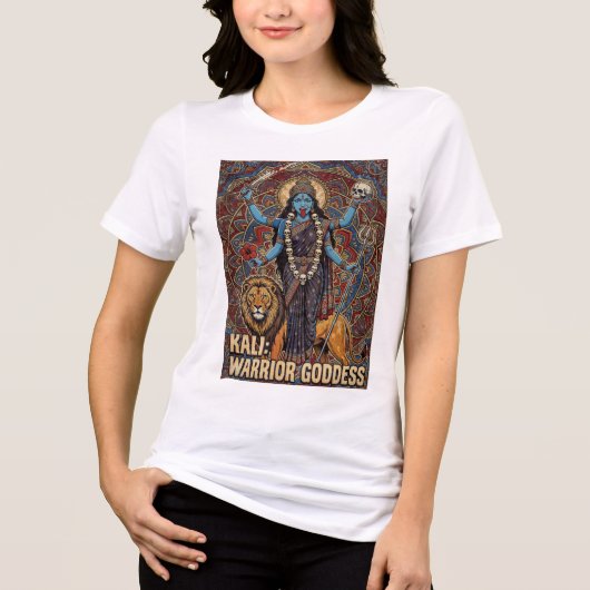 Kali Krieger Tri-Blend Shirt (Vorderseite)