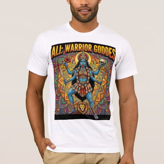 Kali Kriegergöttin T-Shirt (Vorderseite)