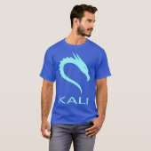 Kali Linu-Slogan mit Dragon Open Source Os T-Shirt (Vorne ganz)