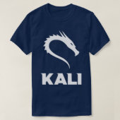 Kali Linux Cyber Security Hacking Fun T T-Shirt (Design vorne)