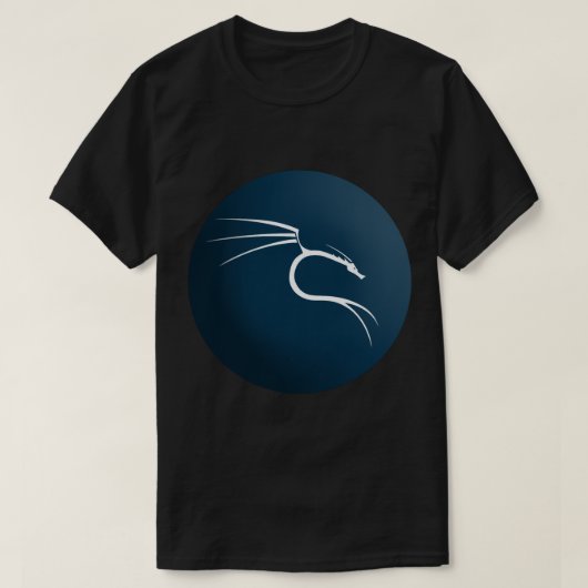 Kali Linux Logo Sticker Copy T-Shirt (Design vorne)