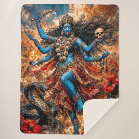 Kali Ma Fantasy-Illustration Sherpadecke (Vorderseite)