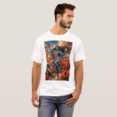 Kali Ma Fantasy-Illustration T-Shirt (Vorne ganz)