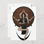 Kali Postkarte (Vorne/Hinten)