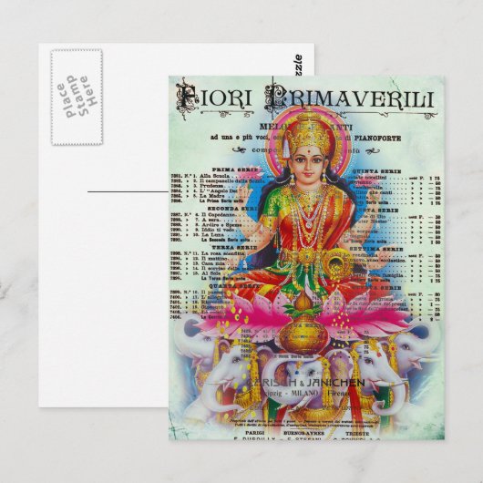 Kali Postkarte (Vorne/Hinten)