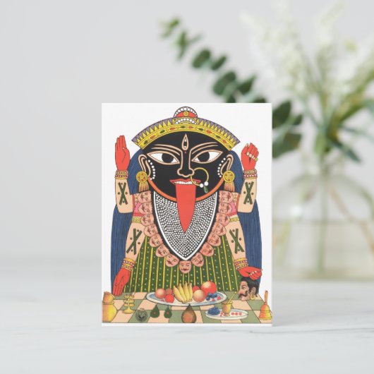 Kali Postkarte (Stehend Vorderseite)