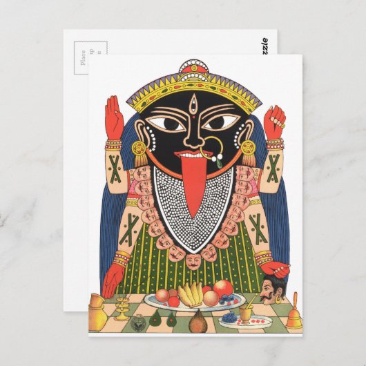 Kali Postkarte (Vorne/Hinten)