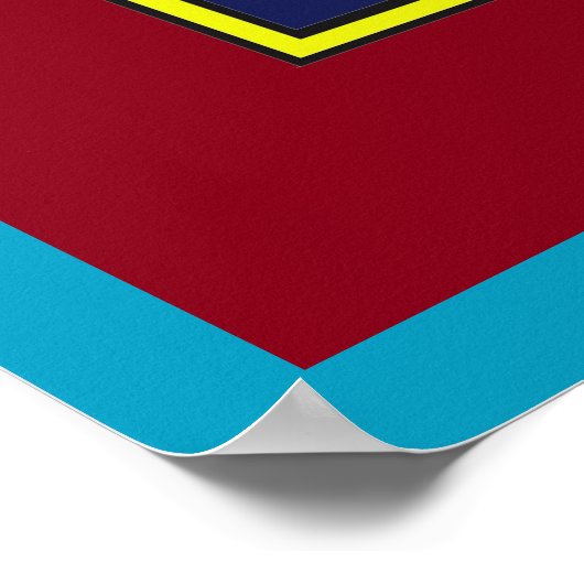 Kali Puja Yantra Poster (Ecke)