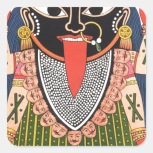 Kali Quadratischer Aufkleber