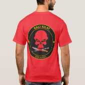 KALI SILAT kämpft oder stirbt! T-Shirt (Rückseite)