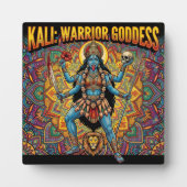 Kali Warrior Goddess Fotoplatte (Vorderseite)
