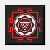 Kali Yantra Magnet (Vorne)