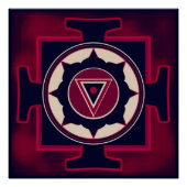Kali Yantra Poster (Vorderseite)