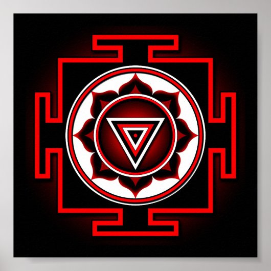 Kali Yantra Poster (Vorne)