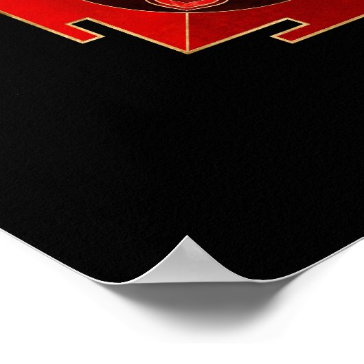 Kali Yantra Poster (Ecke)