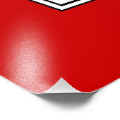 Kali Yantra Print (mehrere Größen) Fotodruck (Ecke)