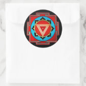 Kali Yantra Sticker (Tasche)