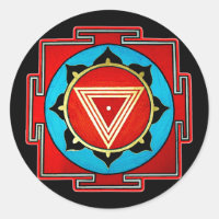 Kali Yantra Sticker