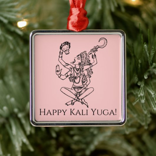 Kali Yuga Ornament Aus Metall (Baum)
