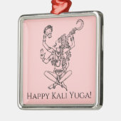 Kali Yuga Ornament Aus Metall (Links)