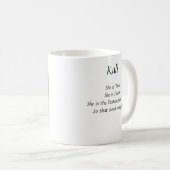 Kali - Zeit und Tod Kaffeetasse (VorderseiteRechts)