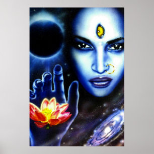 Kali - Zyklen des Leben-Plakats Poster