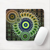 KaliAbstract Mousepad (Mit Mouse)