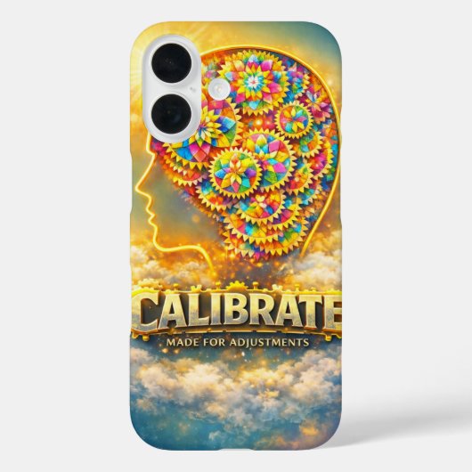 KalibriereDeinenGeist Case-Mate iPhone Hülle (Rückseite)