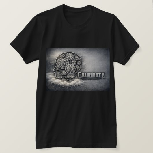 KalibriereDeinenVerstand T-Shirt (Design vorne)