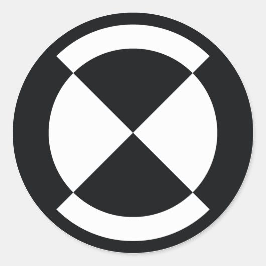 Kalibrierprogramm - Abzeichen für Neugier Runder Aufkleber (Vorderseite)