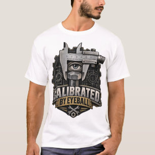 Kalibriert durch lustigen Mechaniker-Ingenieur T-S T-Shirt