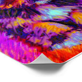 Kalico-Hund Poster (Ecke)