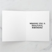 KALICO NIEDLICHE KATZGEBURTSTAGSKARTE KARTE (Innenseite)