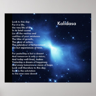 Kalidasa Gedicht Poster