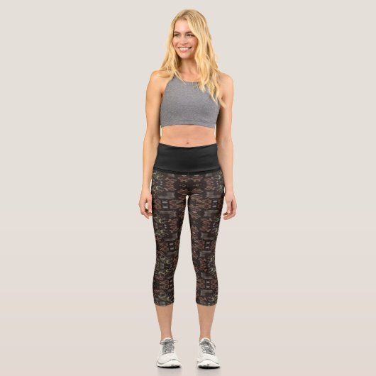 Kalider Magie Capri Leggings (Vorderseite)