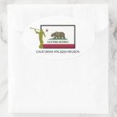 KALIFORNIA ARCADIA MISSION LDS CTR OVALER AUFKLEBER (Tasche)