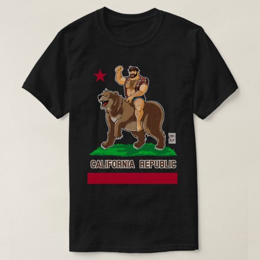 KALIFORNIA BEAR Classic TShirt (Design vorne)