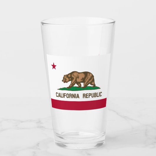 KALIFORNIA BIER GLASS GLAS (Vorderseite)