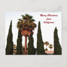 KALIFORNIA CHRISTMAS GREETING Postkarte