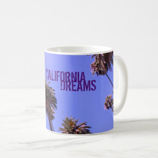 KALIFORNIA DREAMS KAFFEETASSE (VorderseiteRechts)