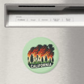 KALIFORNIA FIRE Schlüsselanhänger Magnet (In Situ (Geschirrspüler))
