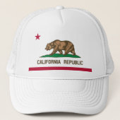 KALIFORNIA FLAG TRUCKERKAPPE (Vorderseite)