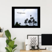 KALIFORNIA PALMS-Plakat Poster (Heimbüro)