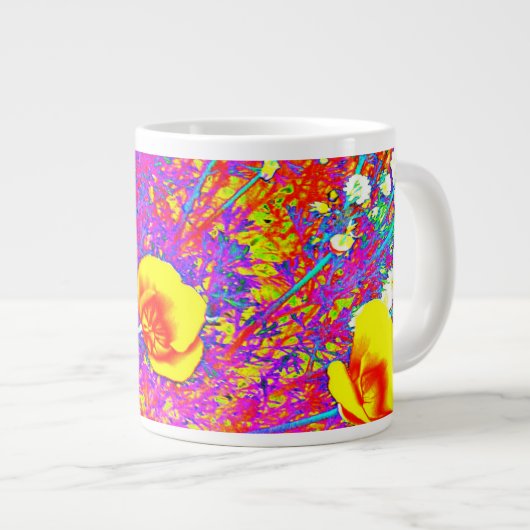 KALIFORNIA POPPIES Jumbo-Tasse (Vorderseite Rechts)