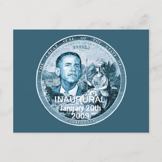 KALIFORNIA Postkarte (Vorderseite)